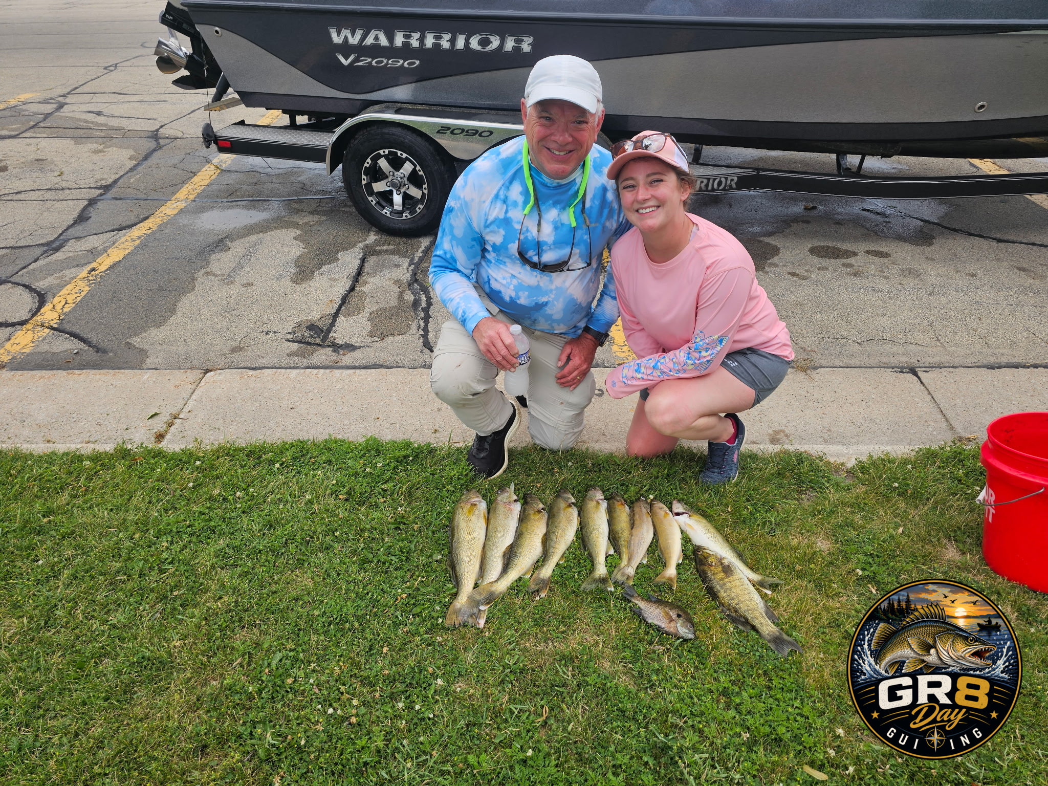 Lake Winnebago fishing trip with Great Day Guide Service